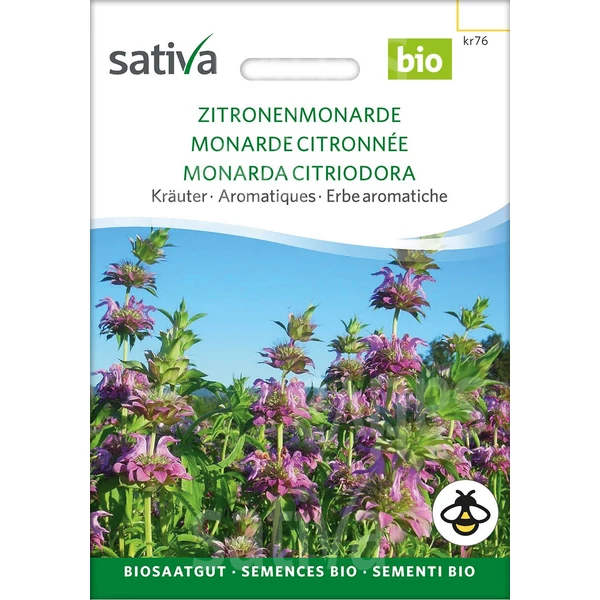 Citromillatú méhbalzsam Gyógynövény - Monarda Citriodora Gyógynövény